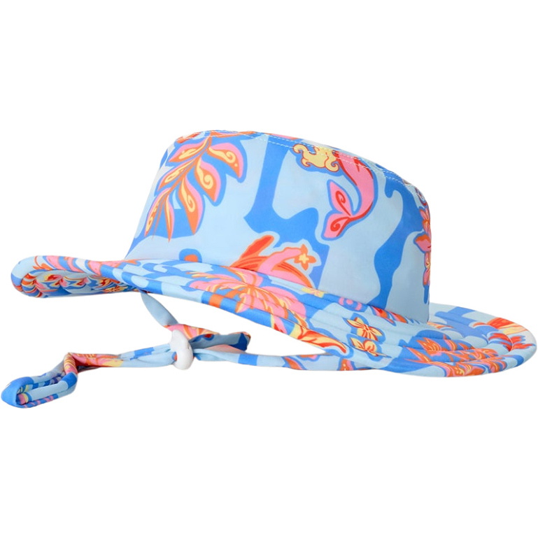 2026 Rip Curl Junior Gemusterter UPF-Bucket-Hat Zum Schwimmen 00UJHE - Pale Blue